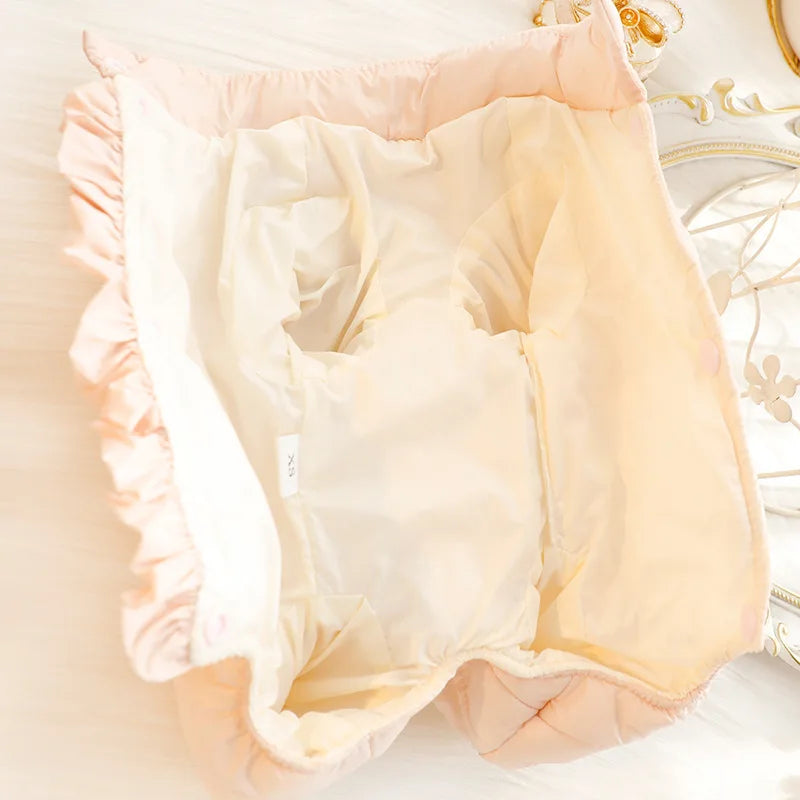Pet Autumn Winter Outfit Four Legged Belly Bag Pet Jumpsuit Pets Teddy Bear Pets Four Legged Coat Puppy Clothes Dog Pajamas