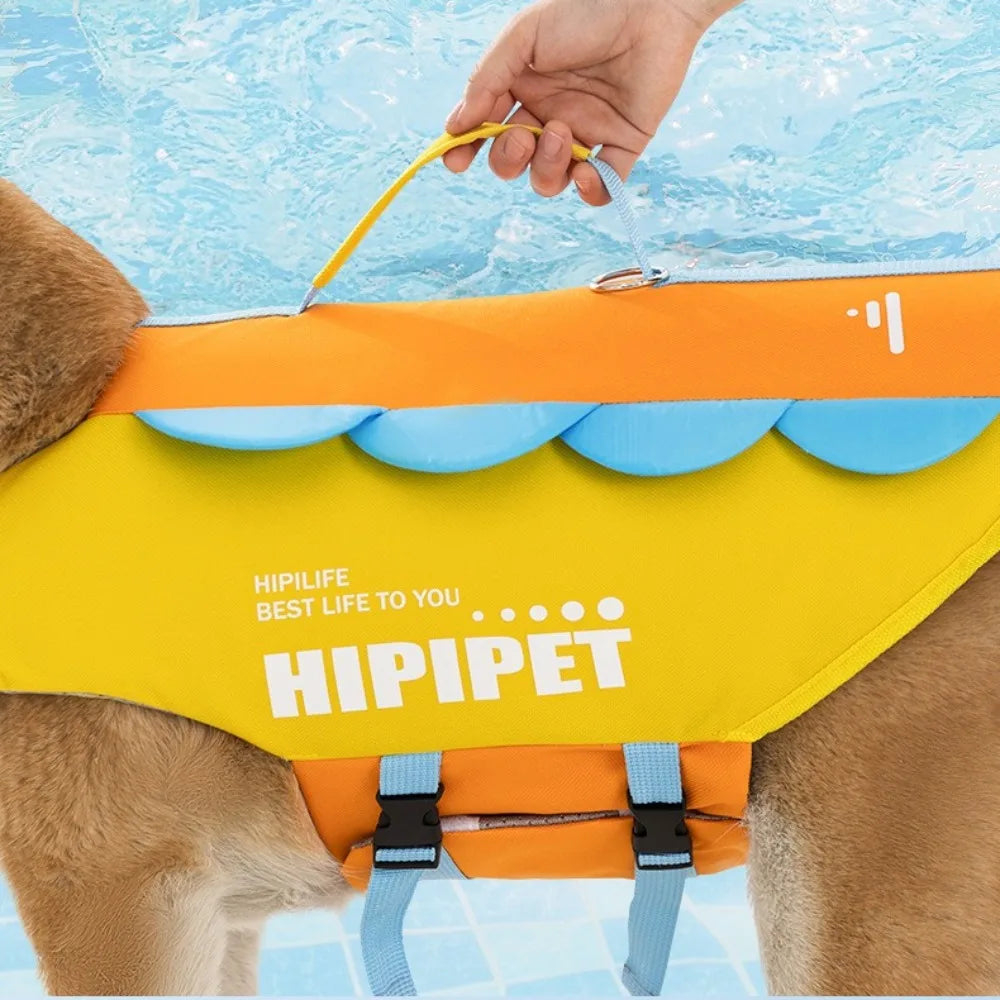 Dog Life Jacket Portable Summer Strong Buoyancy Dog Swimsuit Breathable Dog Coats and Jackets Quick Drying Pet Products